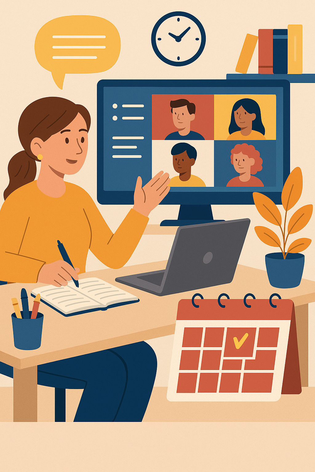 The organised Teacher, tips and tricks for planning student centred online classes
